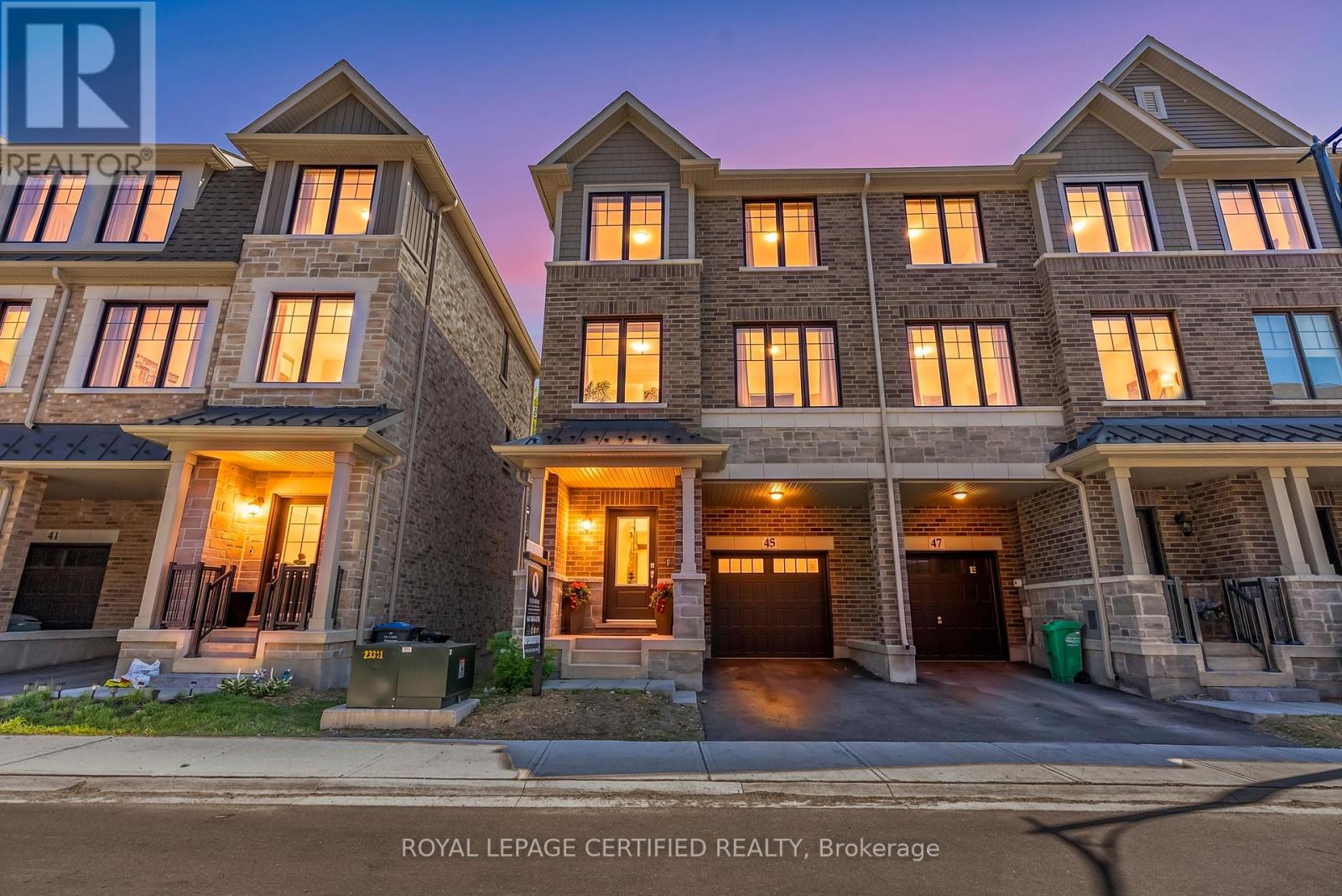 Townhouse at 45 FOLCROFT STREET, Brampton (Credit Valley)