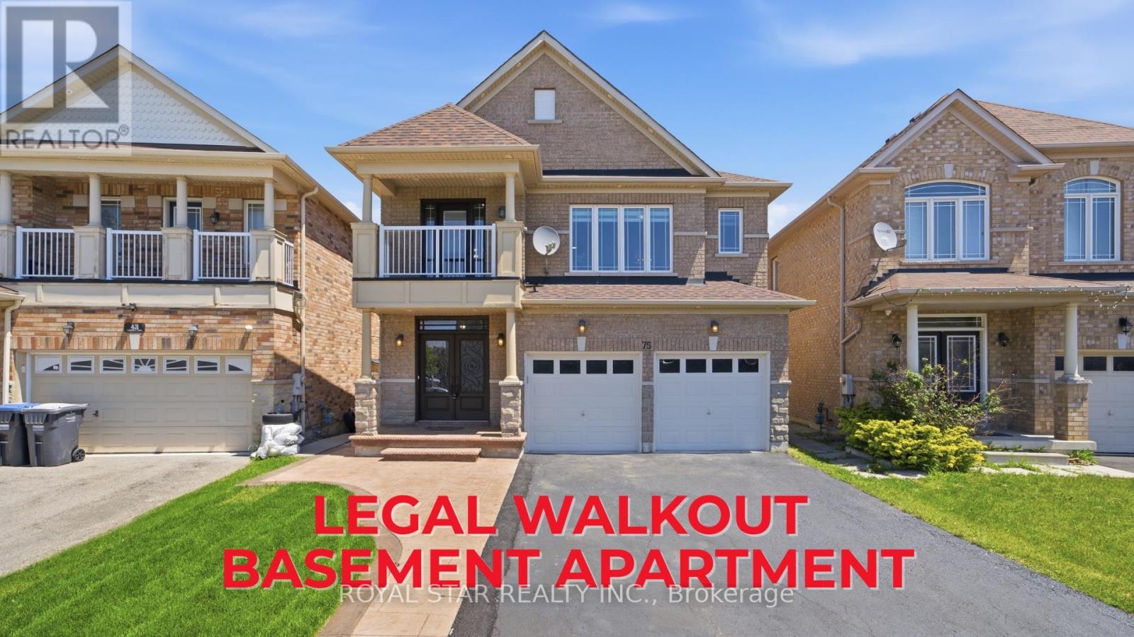 Detached at 75 SKYVALLEY DRIVE, Brampton (Bram East)