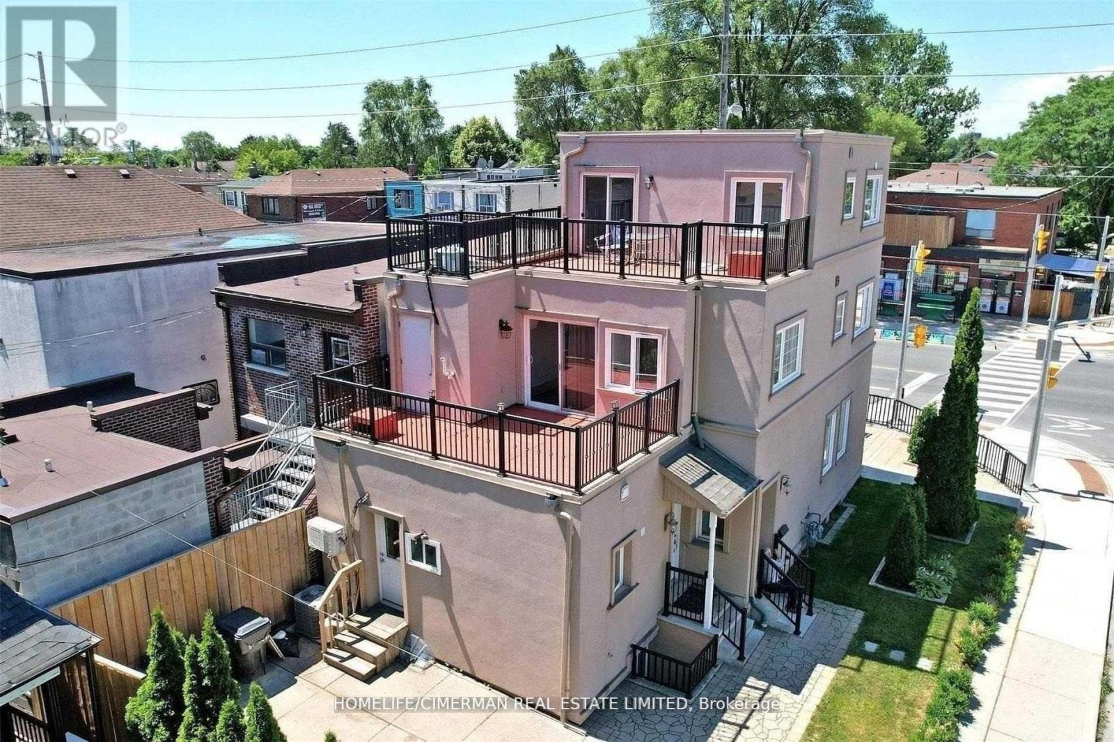 Multiplex at 61 SCARLETT ROAD, Toronto