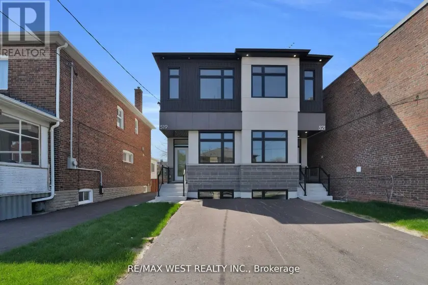 Semi-Detached/Link at LOWER - 521 ST JOHNS ROAD, Toronto