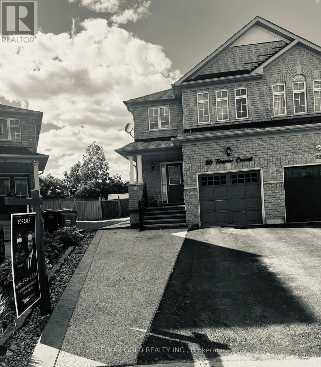 Semi-Detached/Link at 86 TURQUOISE CRESCENT, Brampton