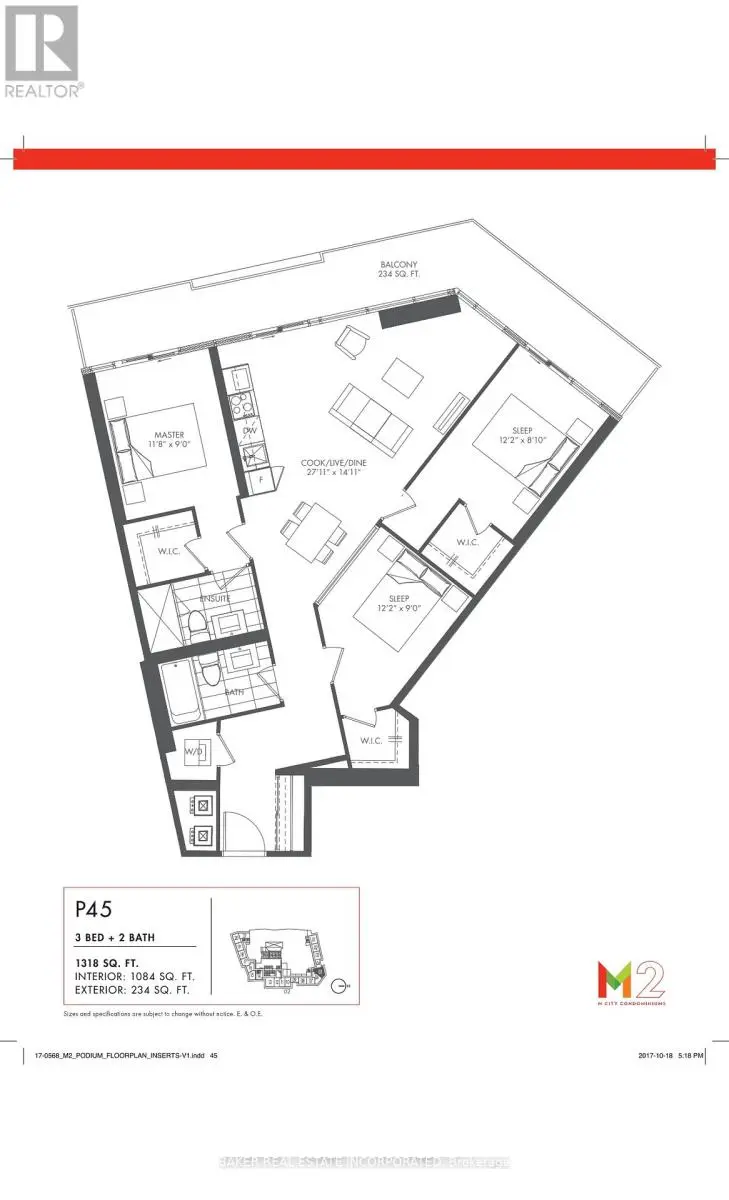 Apartment at 205 - 3883 QUARTZ ROAD, Mississauga (City Centre)
