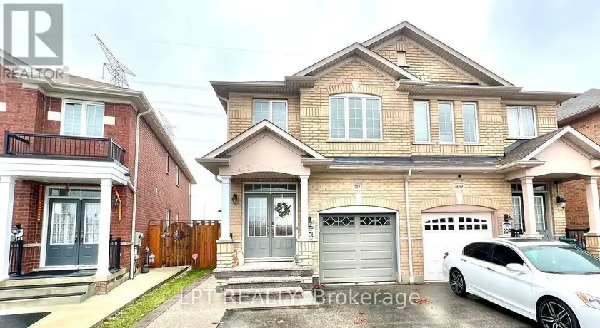 Semi-Detached/Link at BSMT - 7471 SAINT BARBARA BOULEVARD, Mississauga