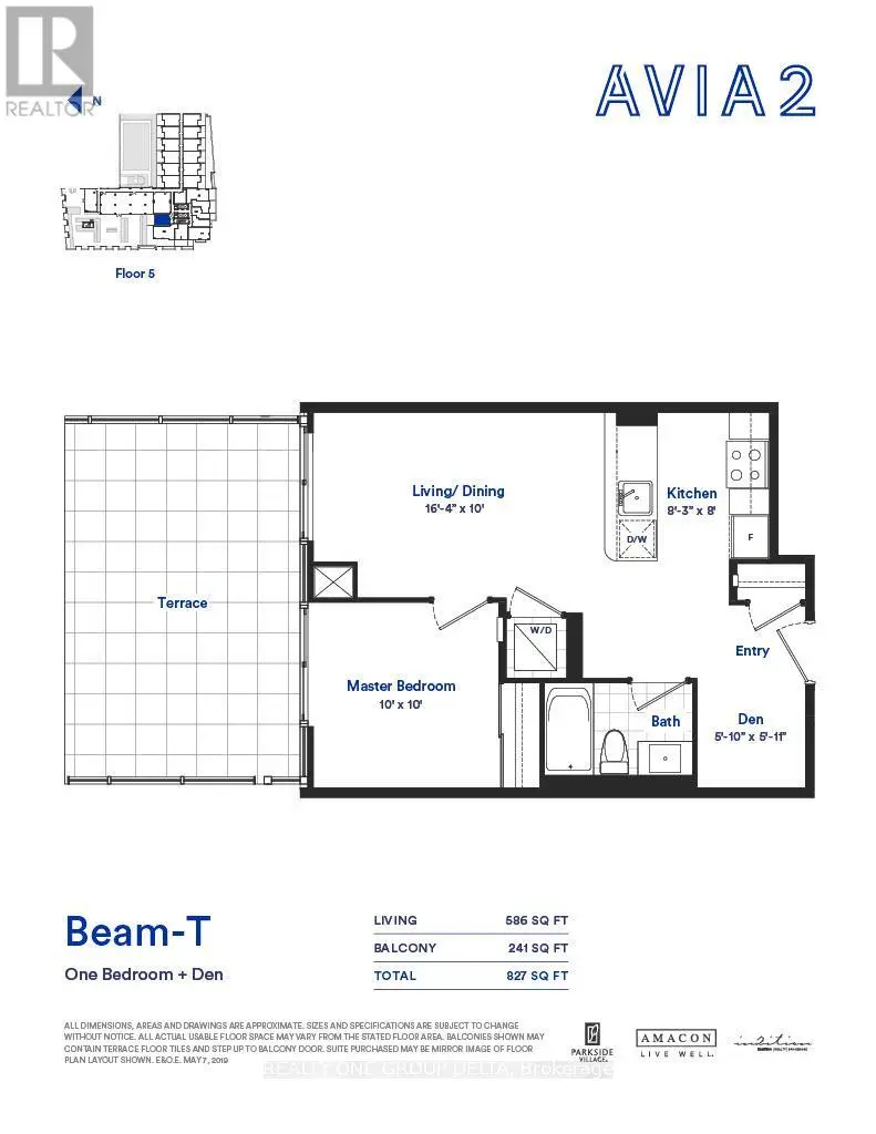 Apartment at 502 - 4130 PARKSIDE VILLAGE DRIVE, Mississauga