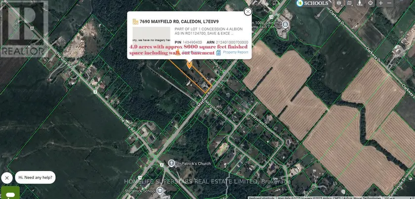 Detached at 7690 MAYFIELD ROAD, Caledon