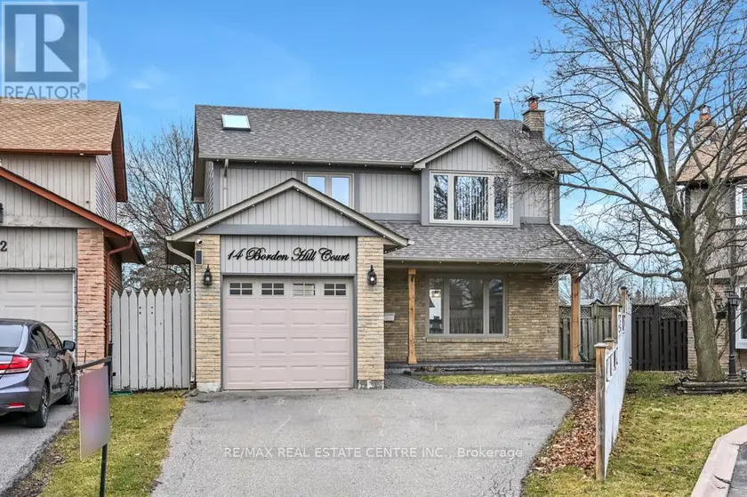 Detached at 14 BORDEN HILL COURT, Brampton