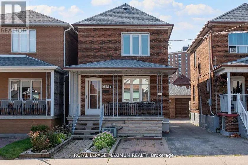 Detached at 245 BELGRAVIA AVENUE, Toronto (Briar Hill-Belgravia)