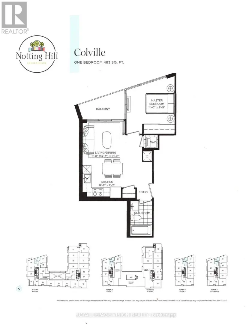 Apartment at 1003 - 4010 EGLINTON AVENUE W, Toronto (Humber Heights)