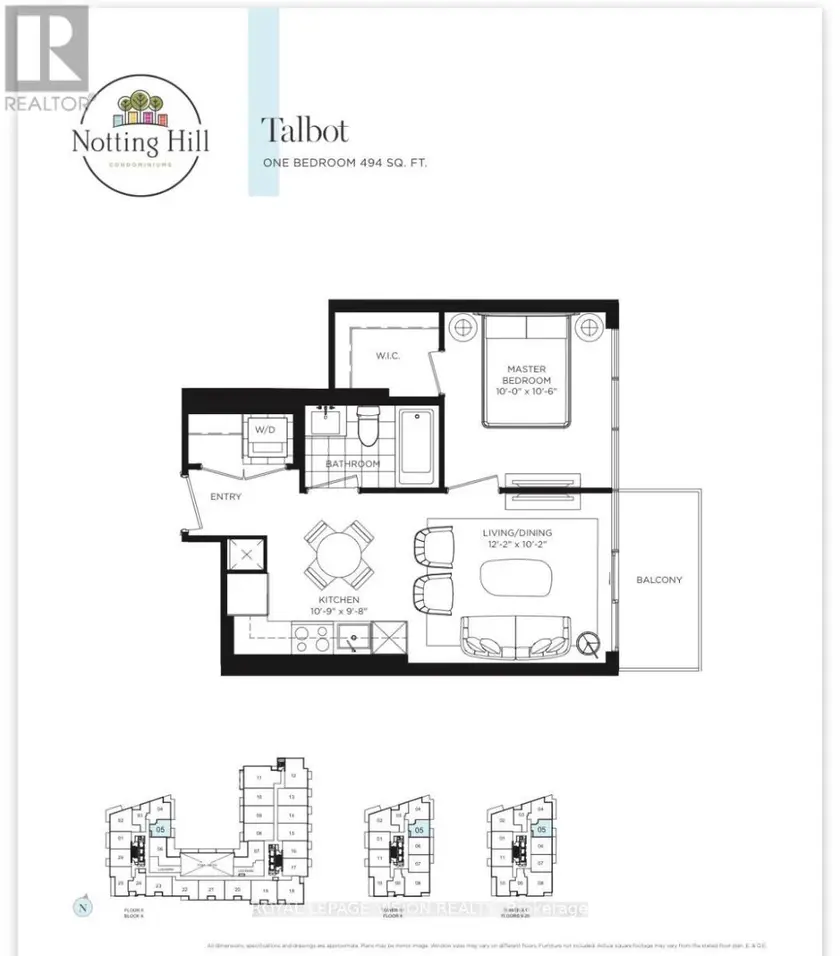 Apartment at 1005 - 4010 EGLINTON AVENUE W, Toronto (Humber Heights)