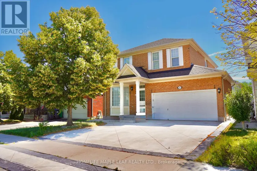 Detached at UPPER - 21 SUGARHILL DRIVE, Brampton