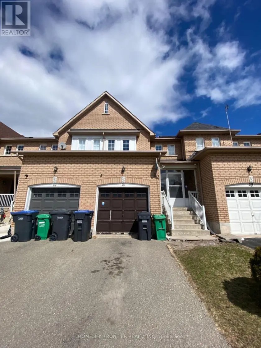 Townhouse at 40 STIRRUP COURT, Brampton