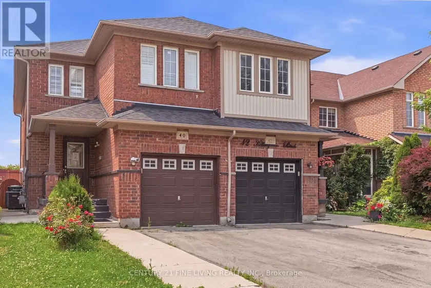 Semi-Detached/Link at 40 HOLLOWGROVE BOULEVARD, Brampton