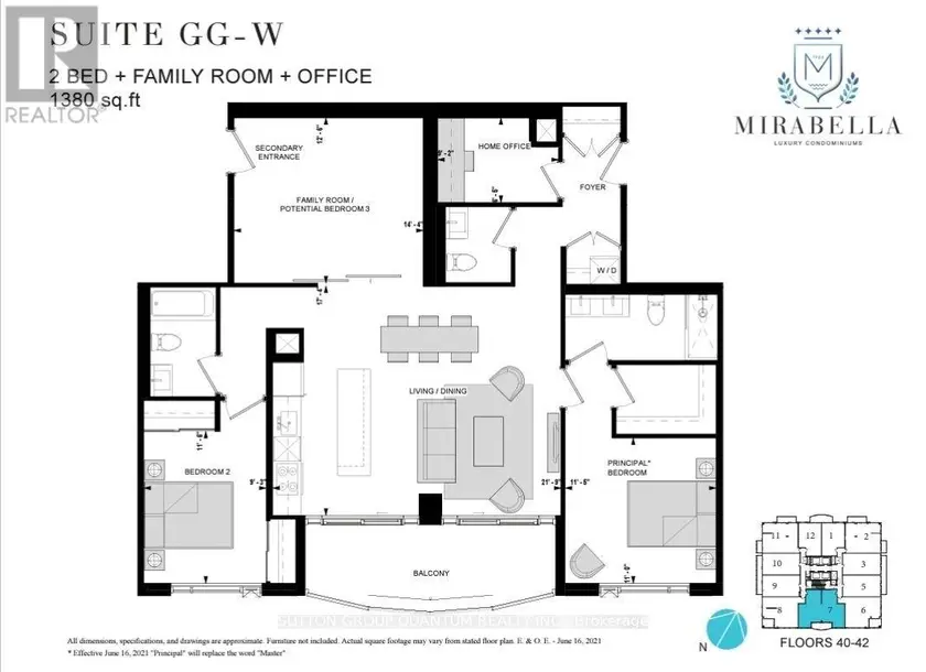 Apartment at 4107 - 1928 LAKE SHORE BOULEVARD W, Toronto