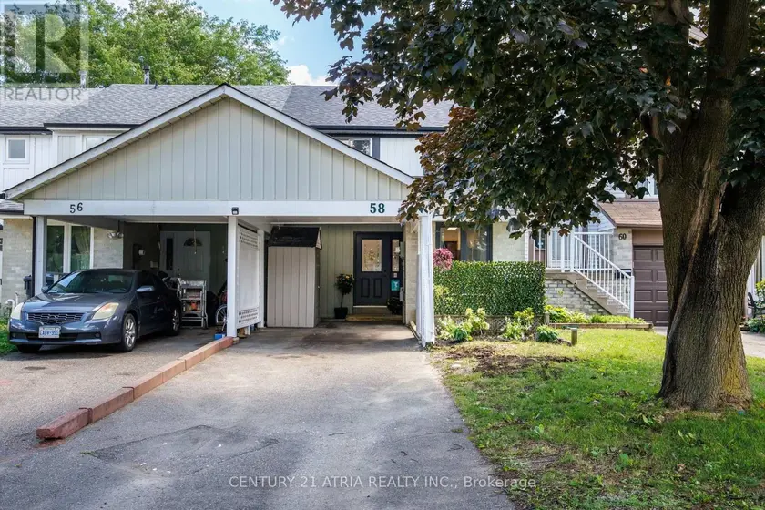 Townhouse at 58 TRAVERSTON COURT, Brampton (Heart Lake West)