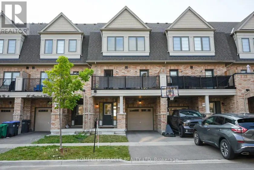 Townhouse at 58 FRUITVALE CIRCLE, Brampton
