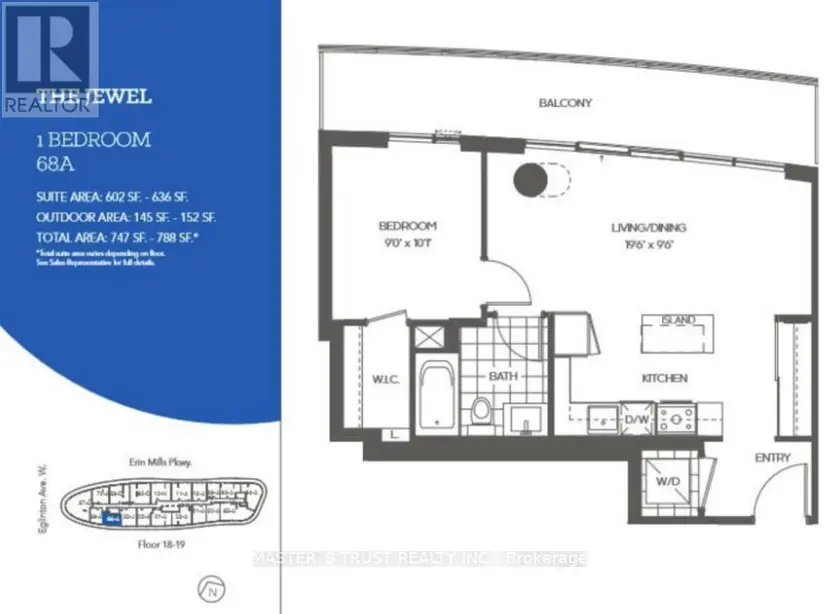 Apartment at 1804 - 2520 EGLINTON AVENUE W, Mississauga
