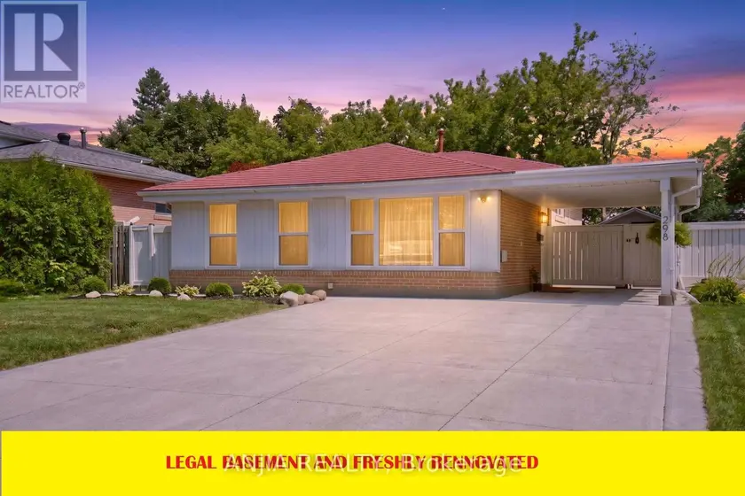 Detached at 298 BARTLEY BULL PARKWAY, Brampton