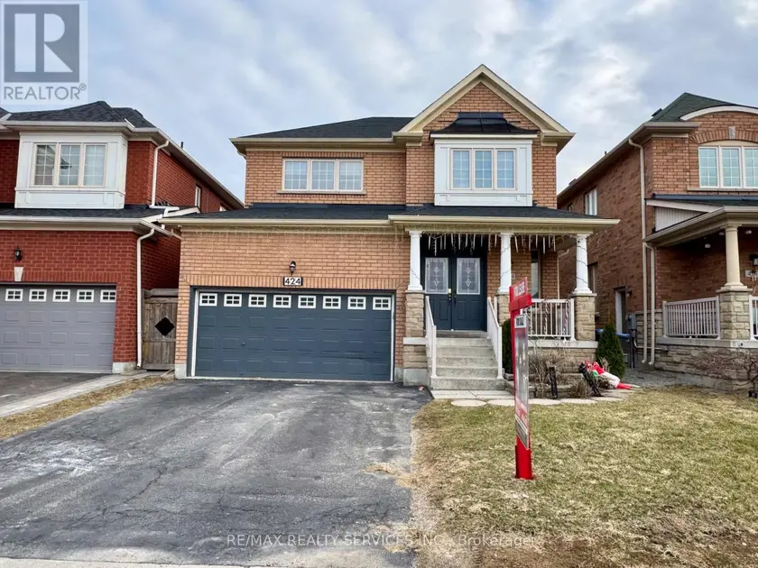 Detached at 424 SUNNY MEADOW BOULEVARD, Brampton