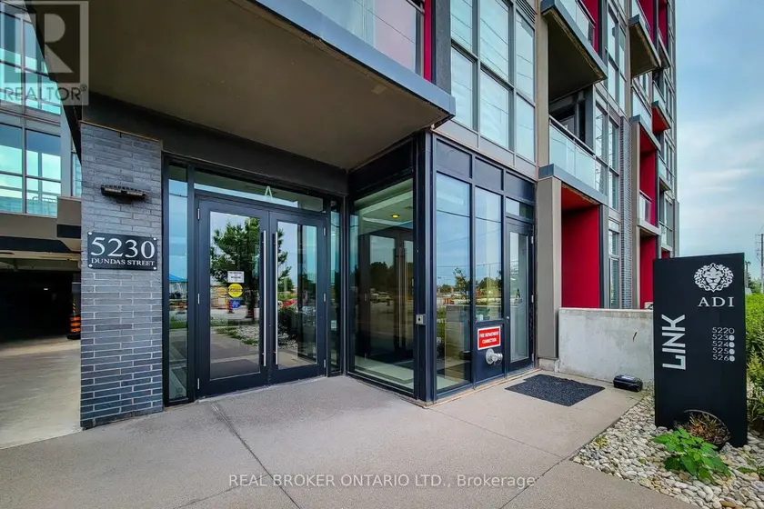 Apartment at A307 - 5230 DUNDAS STREET, Burlington