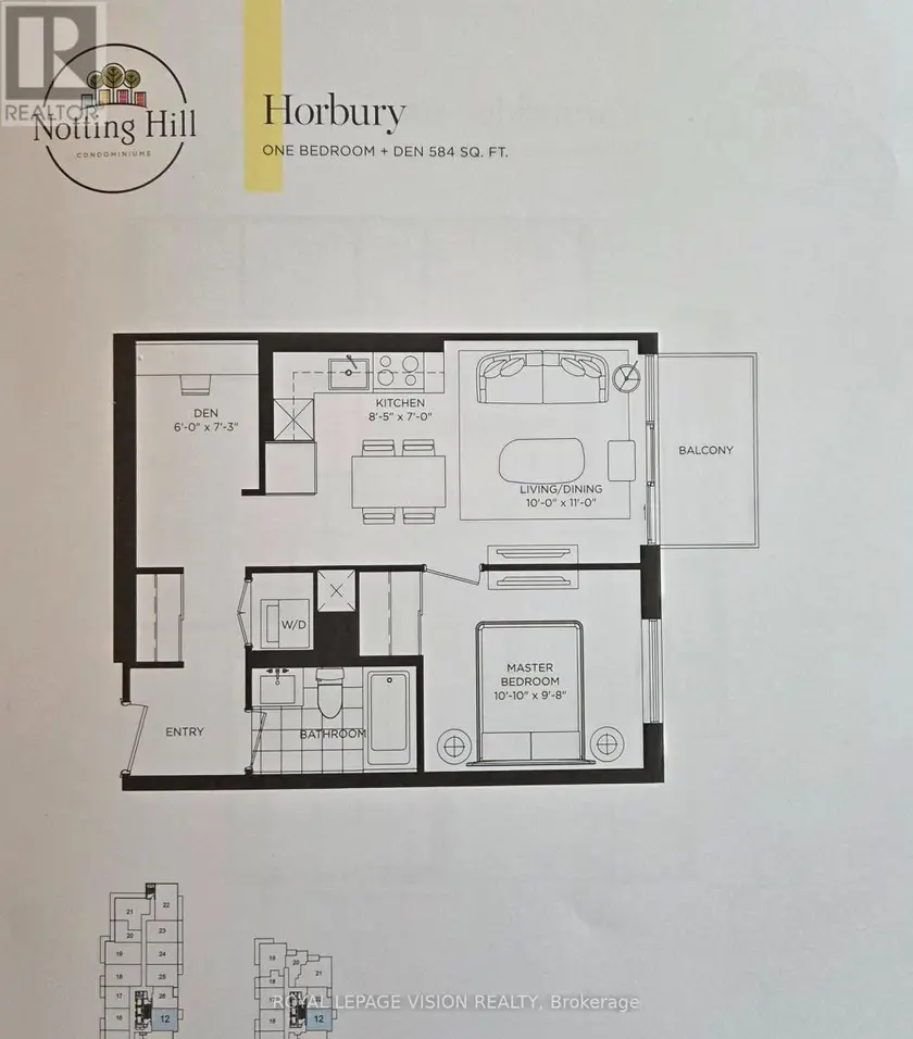 Apartment at 1112 - 4010 EGLINTON AVENUE W, Toronto