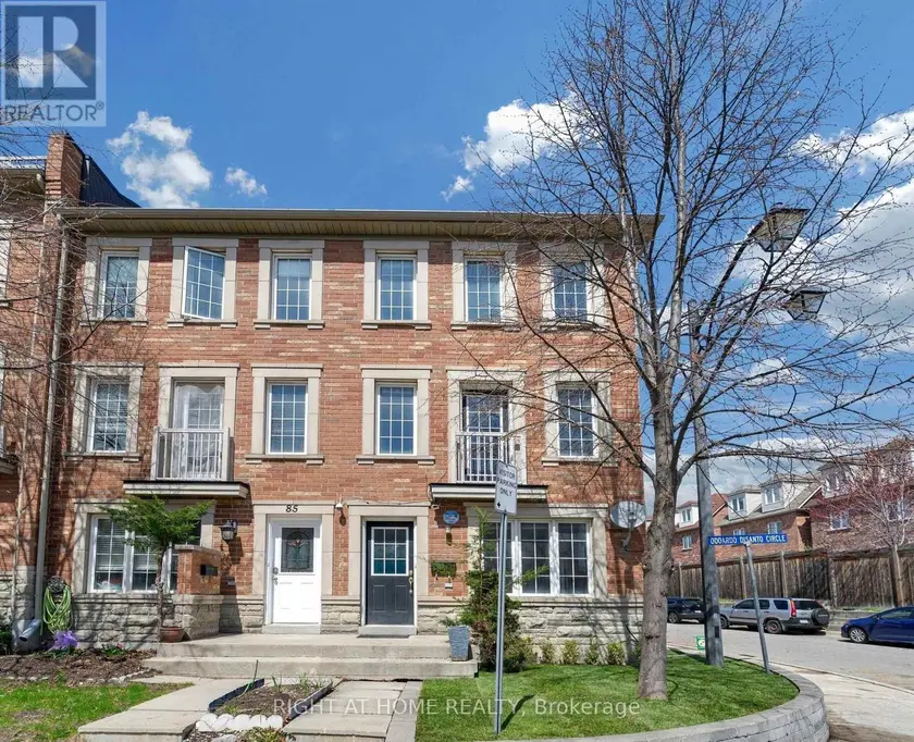 Townhouse at 83 ODOARDO DI SANTO CIRCLE, Toronto