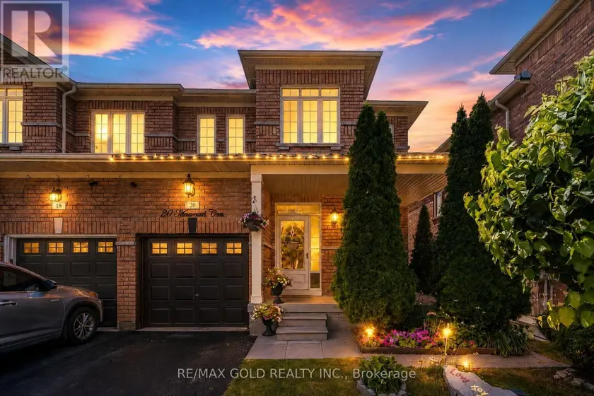 Semi-Detached/Link at 20 AMARANTH CRESCENT, Brampton