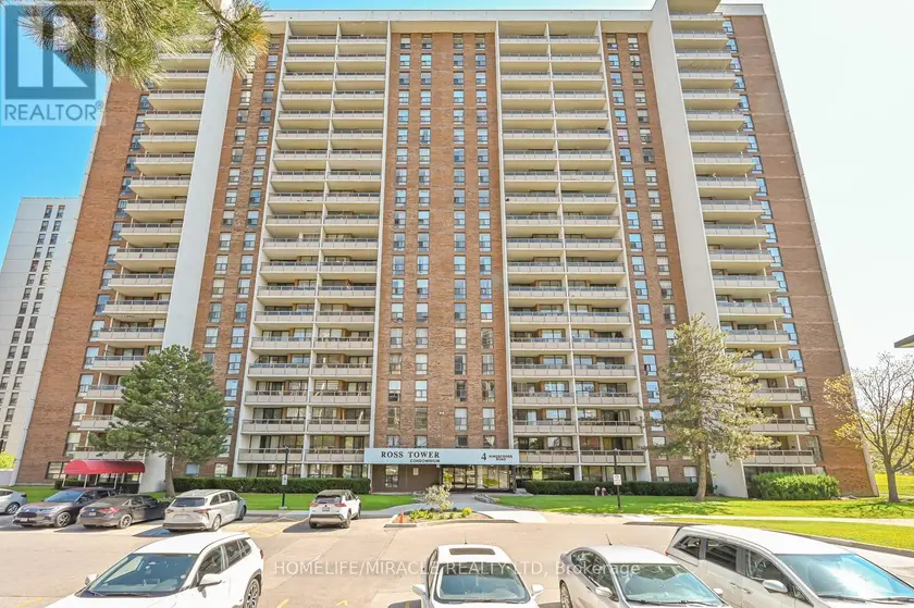 Apartment at 602 - 4 KINGS CROSS ROAD, Brampton
