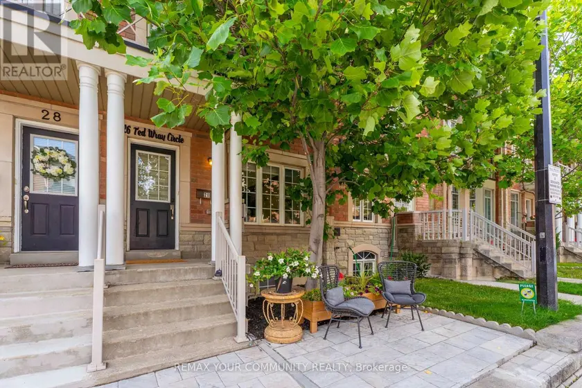 Townhouse at 26 TED WRAY CIRCLE, Toronto