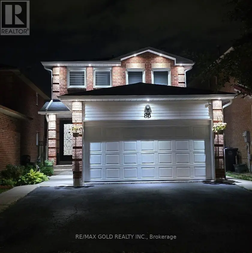Detached at 86 WHITEHAVEN DRIVE, Brampton