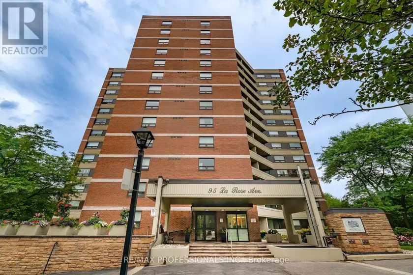 Apartment at 105 - 95 LA ROSE AVENUE, Toronto
