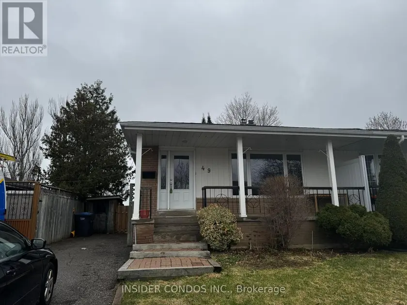 Detached at BASEMENT - 49 DONCASTER DRIVE, Brampton