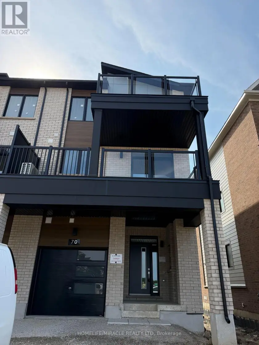 Townhouse at 70 THORNBIRD CRESCENT, Brampton