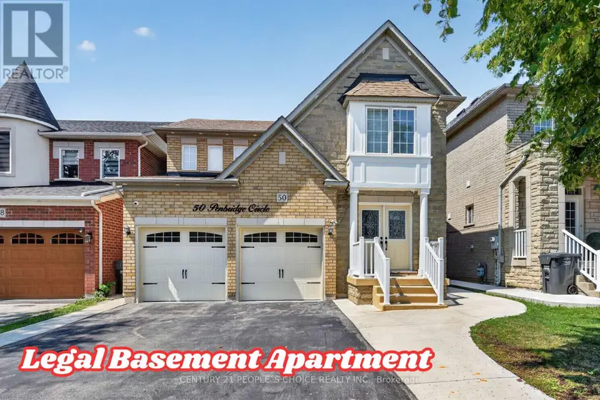 Detached at 50 PENBRIDGE CIRCLE, Brampton