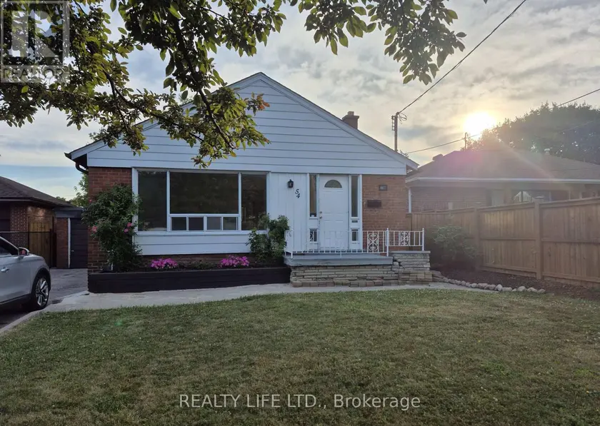 Detached at 54 GARSIDE CRESCENT, Toronto