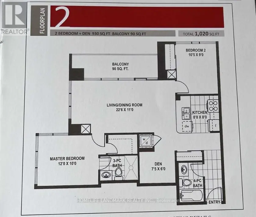 Apartment at 1002 - 4070 CONFEDERATION PARKWAY, Mississauga