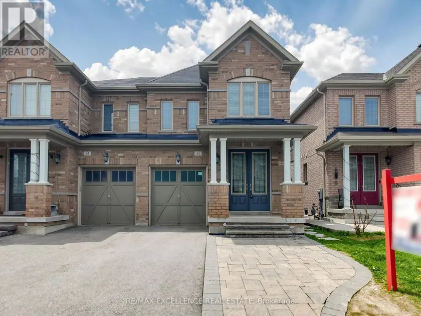 Semi-Detached/Link at 61 CAMPWOOD CRESCENT, Brampton