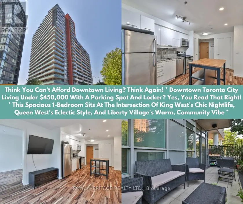 Apartment at 104 - 38 JOE SHUSTER WAY, Toronto