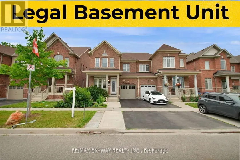 Semi-Detached/Link at 12 FITZGIBSON STREET, Brampton