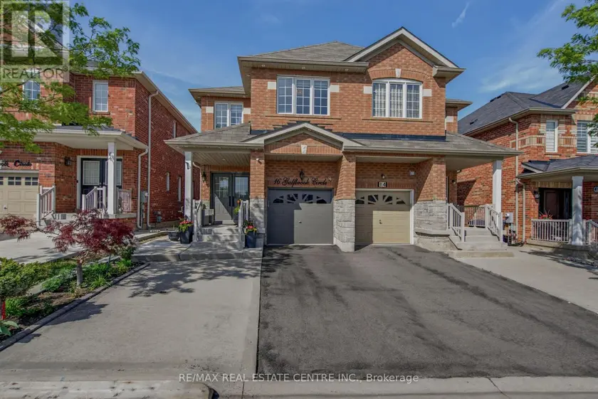 Semi-Detached/Link at 16 GULFBROOK CIRCLE, Brampton