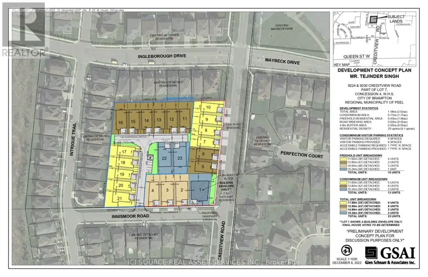 Vacant Land at 9224 & 9230 CREDITVIEW ROAD, Brampton