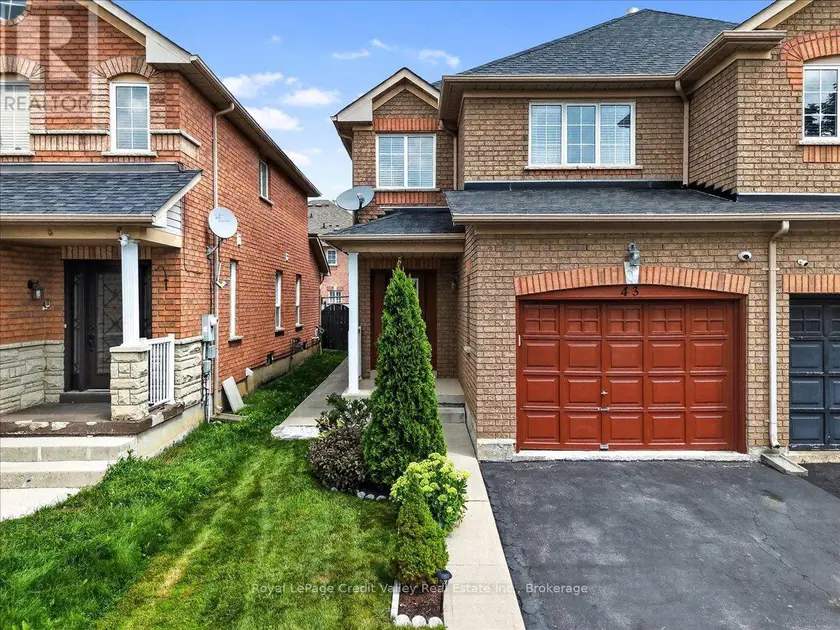 Semi-Detached/Link at 43 COPPERMILL DRIVE, Brampton