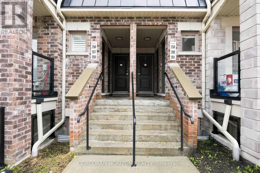 Townhouse at 258 - 60 PARROTTA DRIVE, Toronto