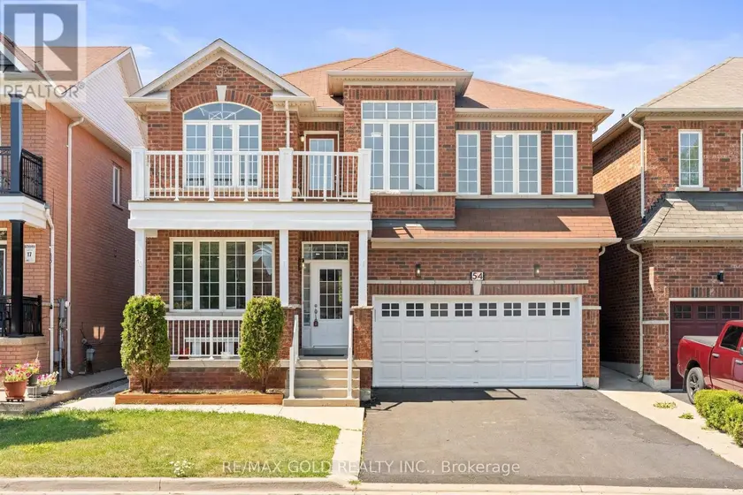 Detached at 54 BLAZING STAR DRIVE, Brampton