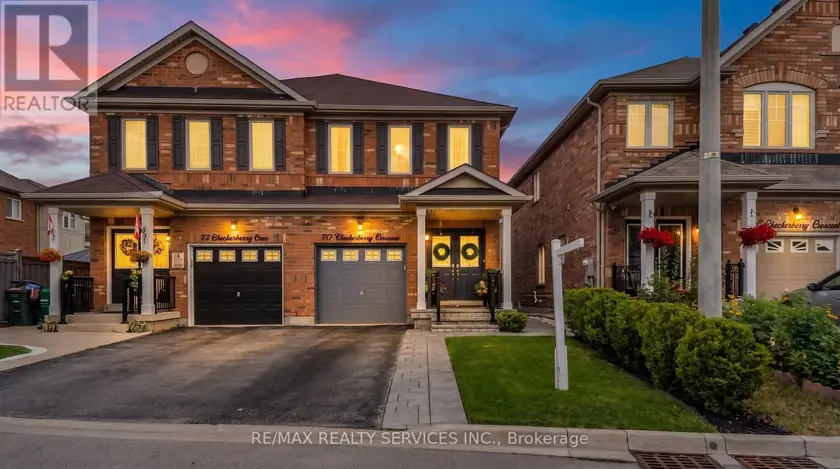 Semi-Detached/Link at 70 CHECKERBERRY CRESCENT, Brampton