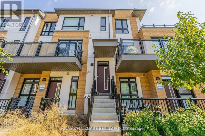 Townhouse at 207 - 90 CANON JACKSON DRIVE, Toronto