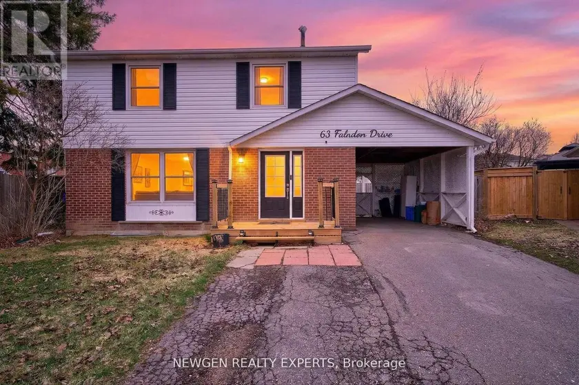 Detached at 63 FALUDON DRIVE, Halton Hills