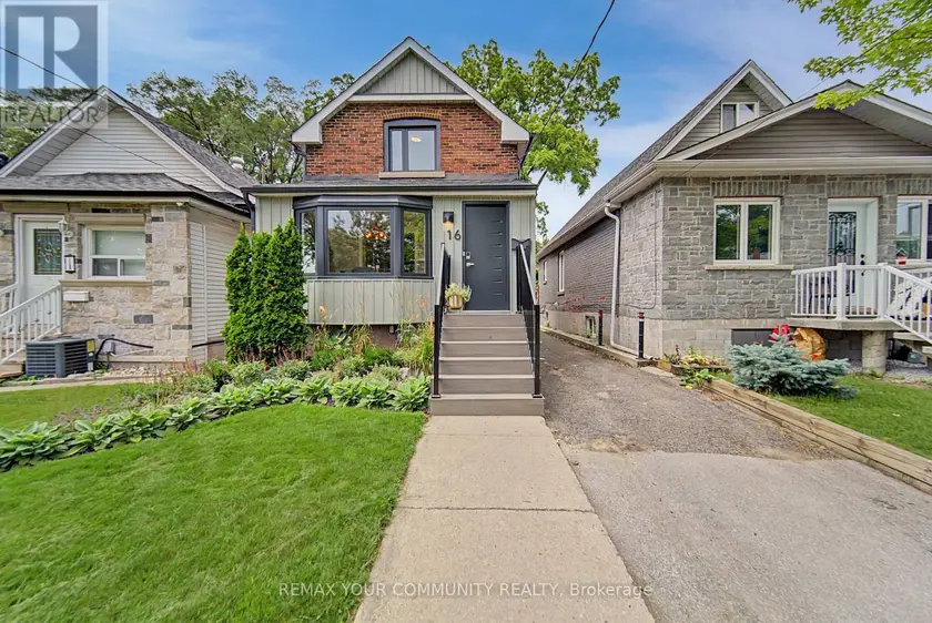 Detached at 16 CORDELLA AVENUE, Toronto