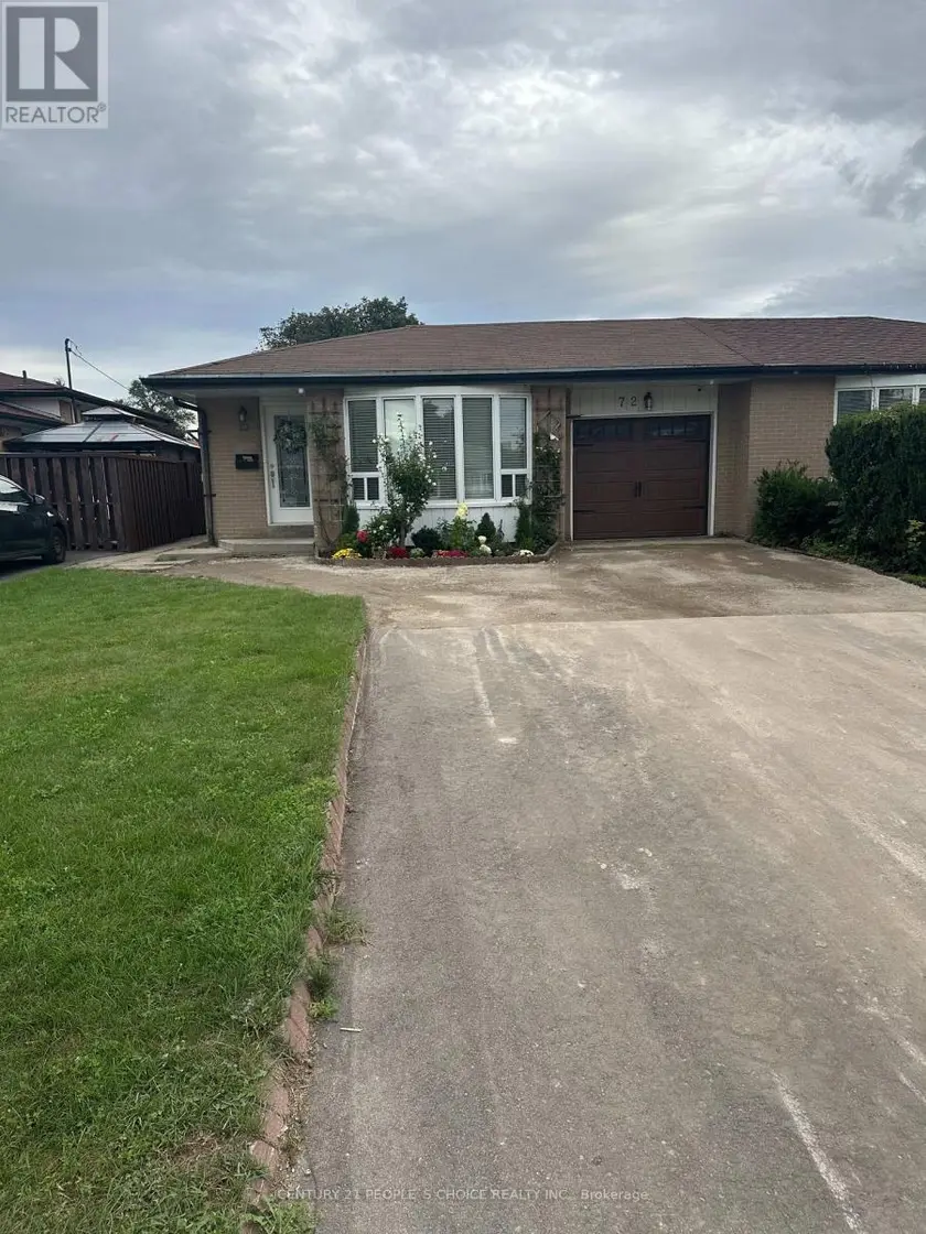 Semi-Detached/Link at UPPER - 72 CATHCART CRESCENT, Brampton