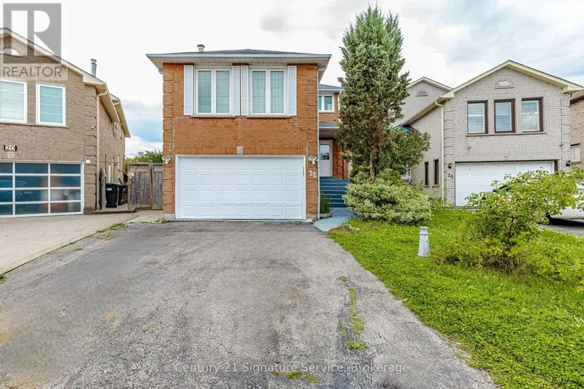 Detached at 22 MERGANSER CRESCENT, Brampton