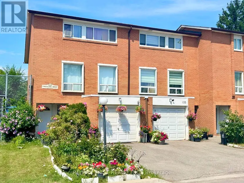 Townhouse at 134 - 6458 FINCH AVENUE W, Toronto